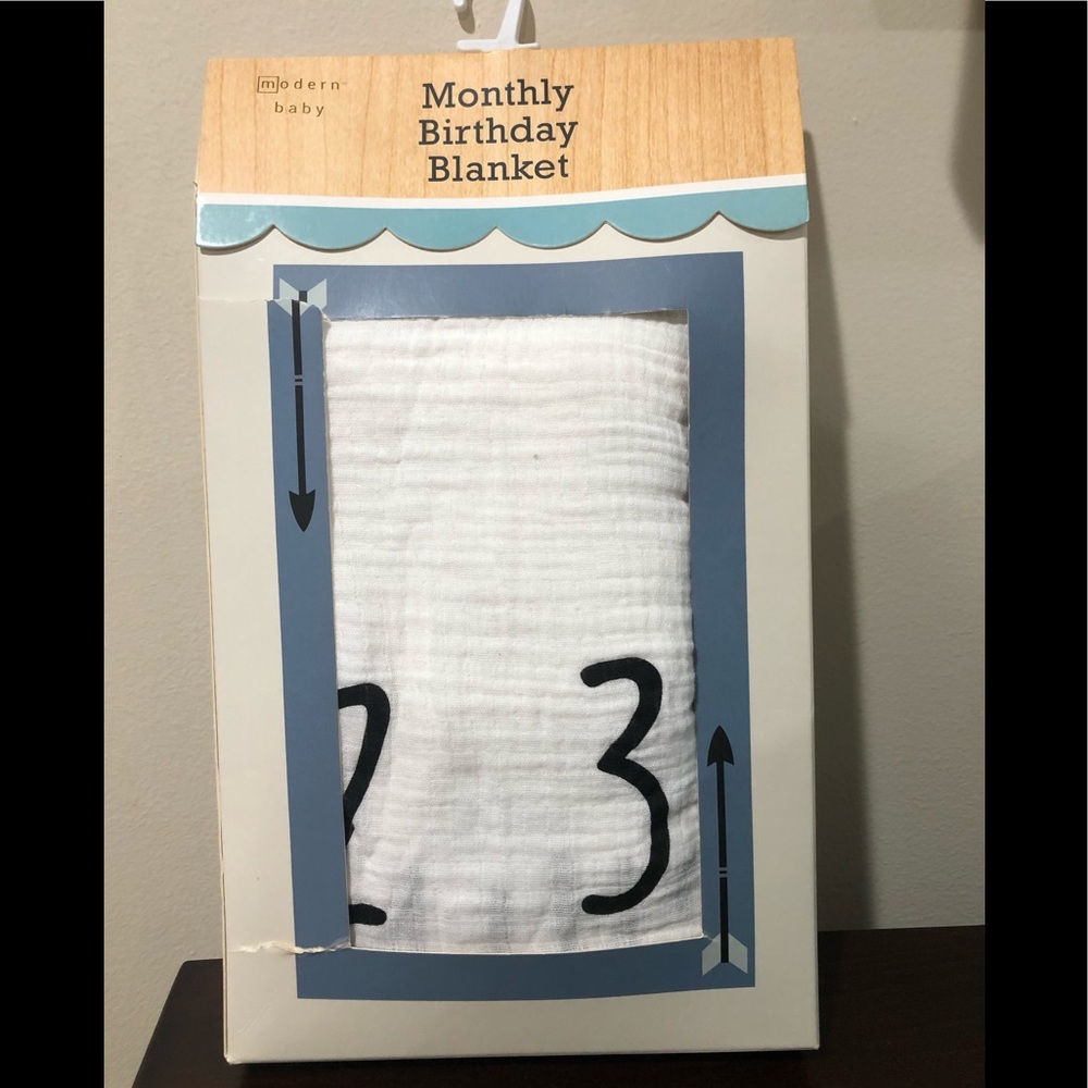 Like New Monthly Birthday Blanket